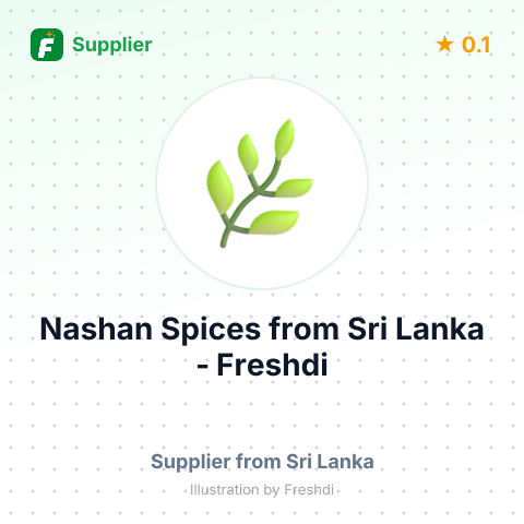 Nashan Spices  – summary card, no photo uploaded yet