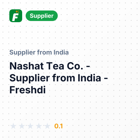 Nashat Tea Co.  – summary card, no photo uploaded yet