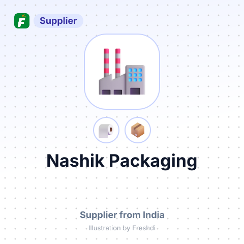 Nashik Packaging – summary card, no photo uploaded yet