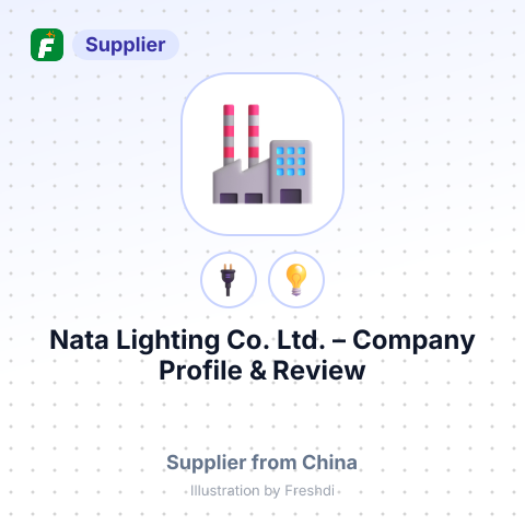 Nata Lighting Co., Ltd. – summary card, no photo uploaded yet