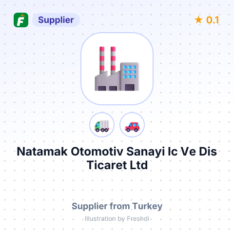 Natamak Otomotiv Sanayi Ic Ve Dis Ticaret Ltd – summary card, no photo uploaded yet