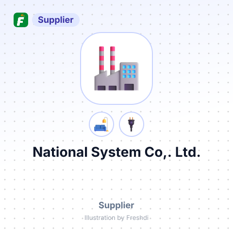 National System Co,. Ltd. – summary card, no photo uploaded yet