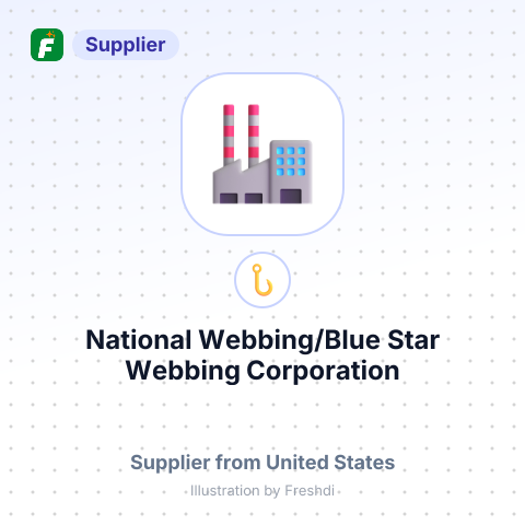 National Webbing/Blue Star Webbing Corporation – summary card, no photo uploaded yet