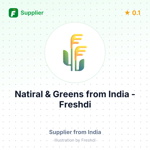 Natiral & Greens  – summary card, no photo uploaded yet