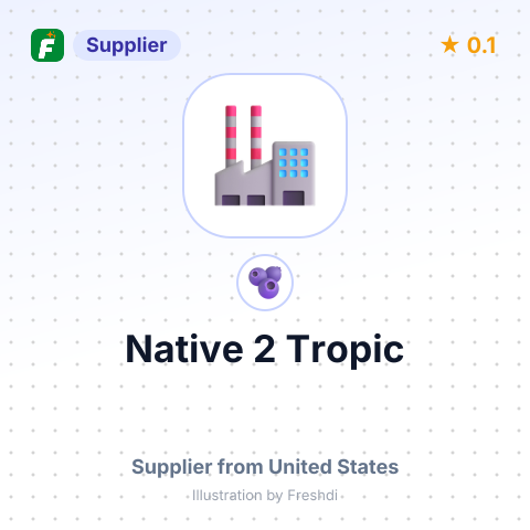Native 2 Tropic  – summary card, no photo uploaded yet