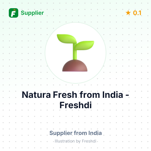 Natura Fresh  – summary card, no photo uploaded yet