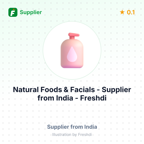 Natural Foods & Facials  – summary card, no photo uploaded yet