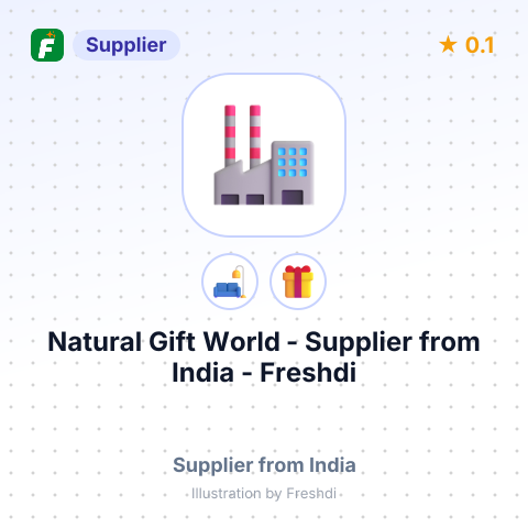 Natural Gift World  – summary card, no photo uploaded yet