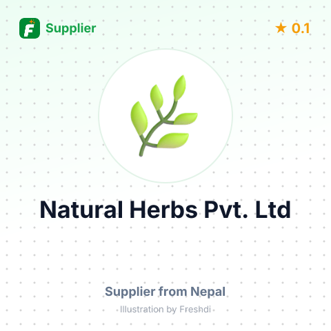 Natural Herbs Pvt. Ltd  – summary card, no photo uploaded yet