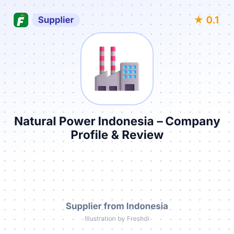 Natural Power Indonesia – summary card, no photo uploaded yet
