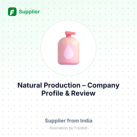 Natural Production – summary card, no photo uploaded yet