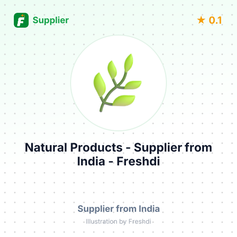 Natural Products  – summary card, no photo uploaded yet