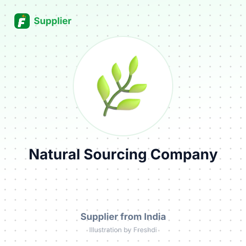 Natural Sourcing Company – summary card, no photo uploaded yet