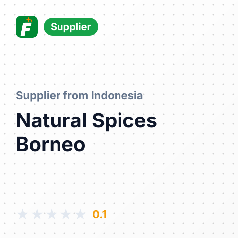 Natural Spices Borneo  – summary card, no photo uploaded yet