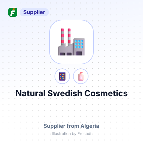 Natural Swedish Cosmetics – summary card, no photo uploaded yet