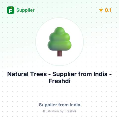 Natural Trees  – summary card, no photo uploaded yet