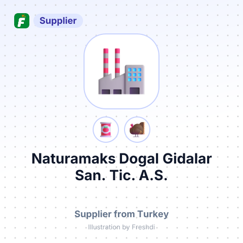 Naturamaks Dogal Gidalar San. Tic. A.S. – summary card, no photo uploaded yet