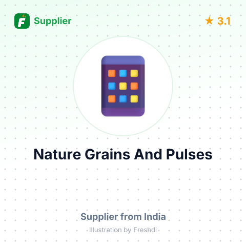 Nature Grains And Pulses – summary card, no photo uploaded yet
