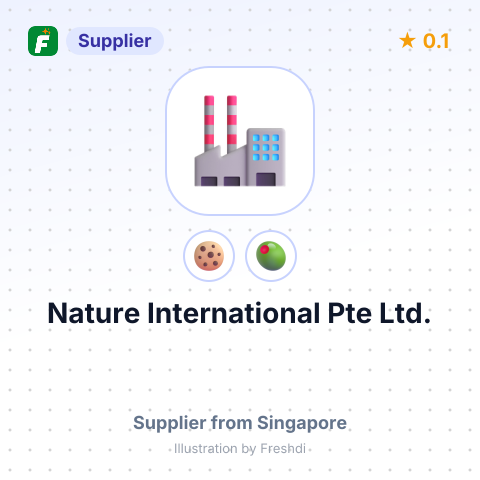 Nature International Pte Ltd. – summary card, no photo uploaded yet