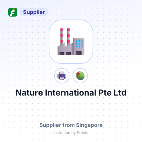 Nature International Pte Ltd – summary card, no photo uploaded yet
