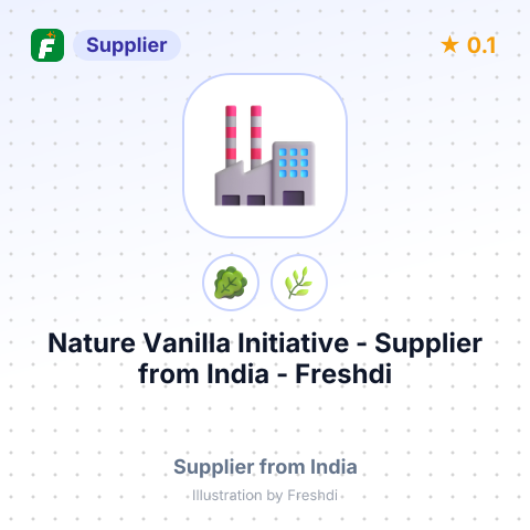 Nature Vanilla Initiative  – summary card, no photo uploaded yet