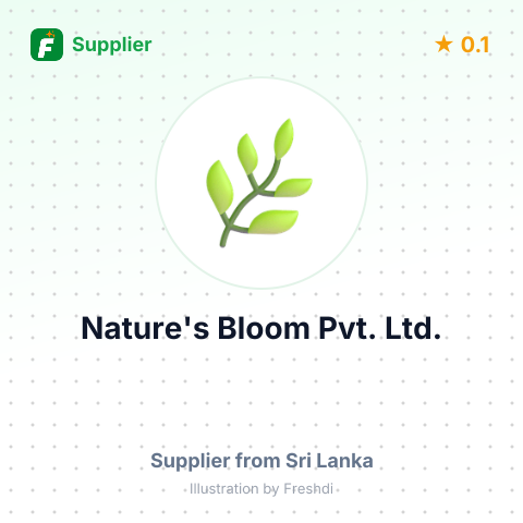 Nature's Bloom Pvt. Ltd. – summary card, no photo uploaded yet