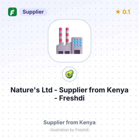 Nature's Ltd  – summary card, no photo uploaded yet