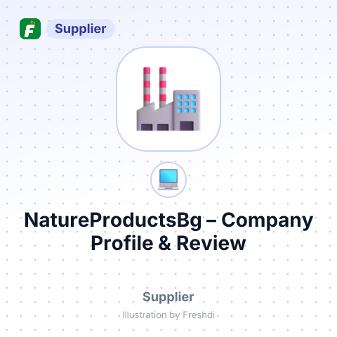 NatureProductsBg – summary card, no photo uploaded yet