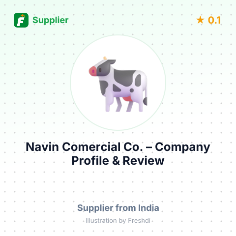 Navin Comercial Co. – summary card, no photo uploaded yet