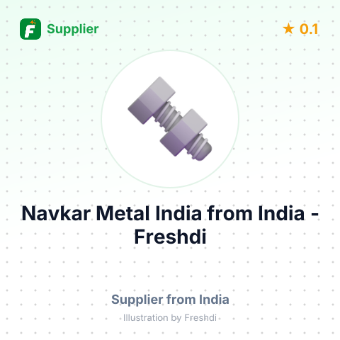 Navkar Metal India  – summary card, no photo uploaded yet