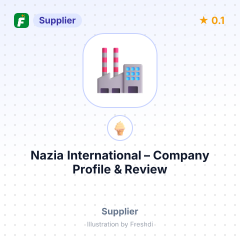 Nazia International – summary card, no photo uploaded yet