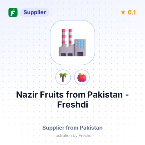 Nazir Fruits  – summary card, no photo uploaded yet