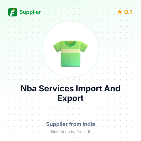 Nba Services Import And Export  – summary card, no photo uploaded yet