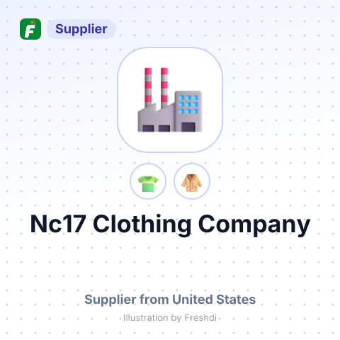 Nc17 Clothing Company – summary card, no photo uploaded yet