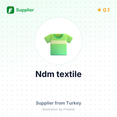 Ndm textile – summary card, no photo uploaded yet