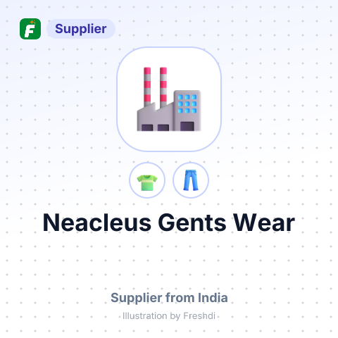 Neacleus Gents Wear – summary card, no photo uploaded yet