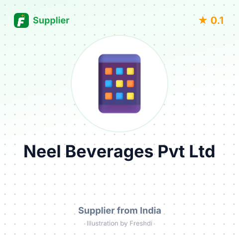 Neel Beverages Pvt Ltd – summary card, no photo uploaded yet