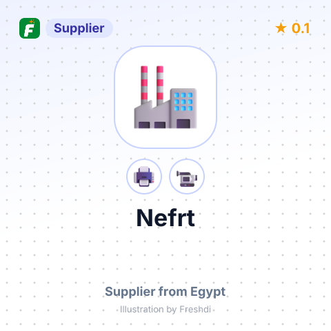 Nefrt – summary card, no photo uploaded yet