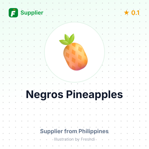 Negros Pineapples  – summary card, no photo uploaded yet