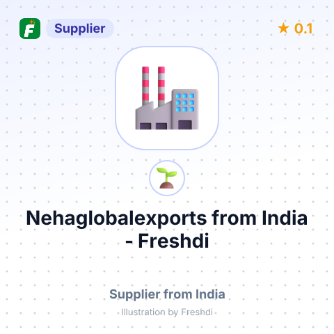 Nehaglobalexports  – summary card, no photo uploaded yet