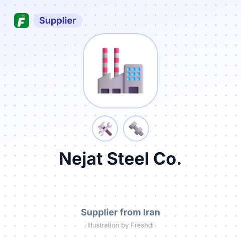 Nejat Steel Co. – summary card, no photo uploaded yet