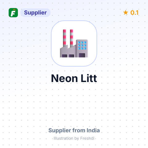 Neon Litt – summary card, no photo uploaded yet