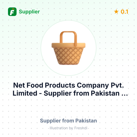 Net Food Products Company Pvt. Limited  – summary card, no photo uploaded yet