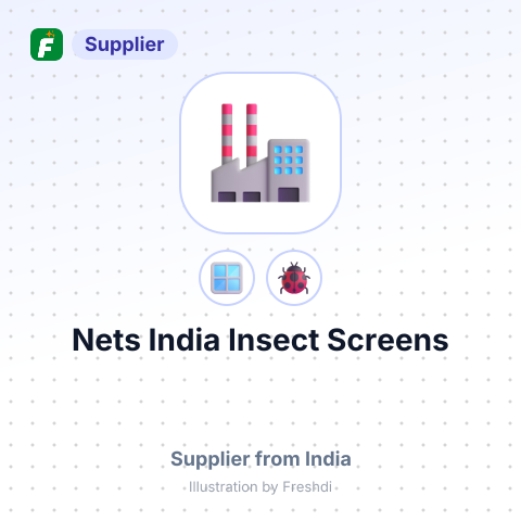 Nets India Insect Screens – summary card, no photo uploaded yet