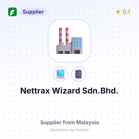 Nettrax Wizard Sdn.Bhd. – summary card, no photo uploaded yet