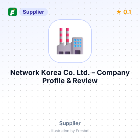 Network Korea Co., Ltd. – summary card, no photo uploaded yet