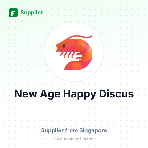 New Age Happy Discus – summary card, no photo uploaded yet