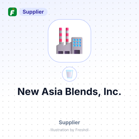 New Asia Blends, Inc. – summary card, no photo uploaded yet