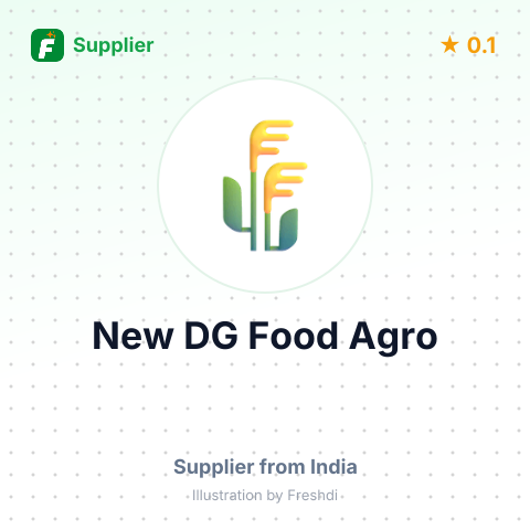 New DG Food Agro  – summary card, no photo uploaded yet