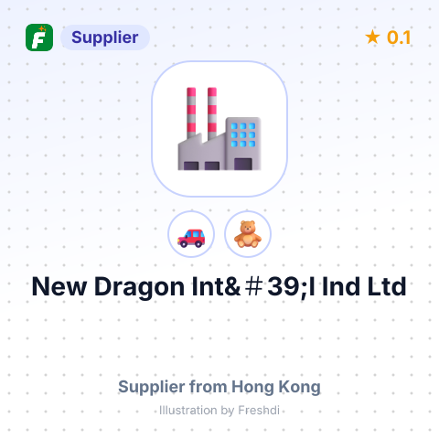 New Dragon Int&＃39;l Ind Ltd – summary card, no photo uploaded yet